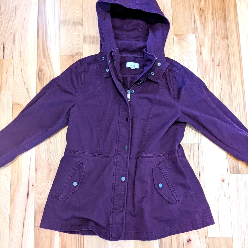 LOFT Women's Petite Utility Jacket (Size Small)